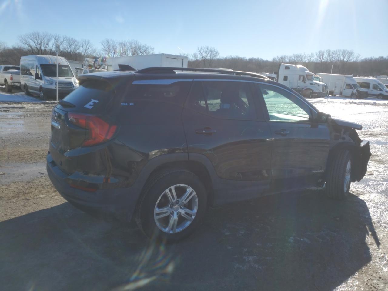 2018 GMC Terrain VIN 3GKALMEV7JL179167 Copart auction photo, front end damage thumbnail 3
