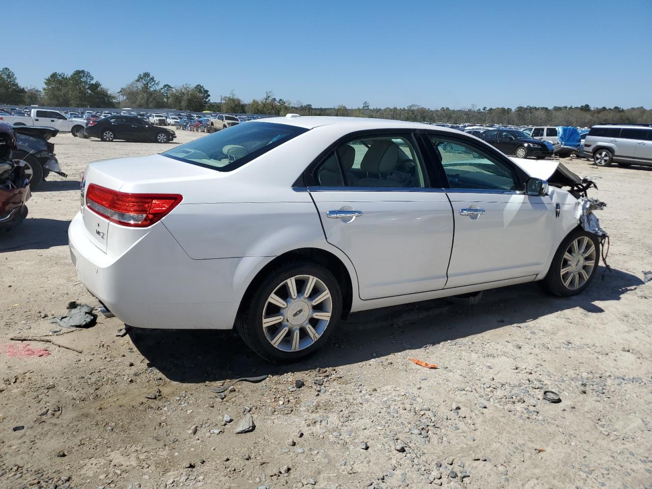 2010 Lincoln MKZ VIN 3LNHL2GC0AR603968 Copart auction photo, front end damage thumbnail 3