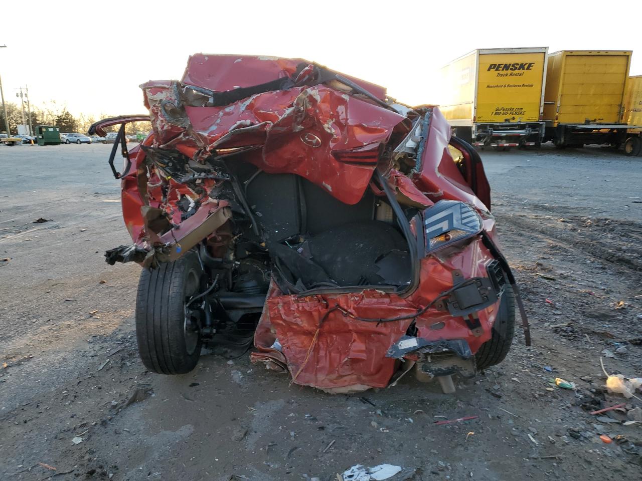 2019 Hyundai Elantra VIN 5NPD84LF1KH464101 Copart auction photo, all over damage thumbnail 6