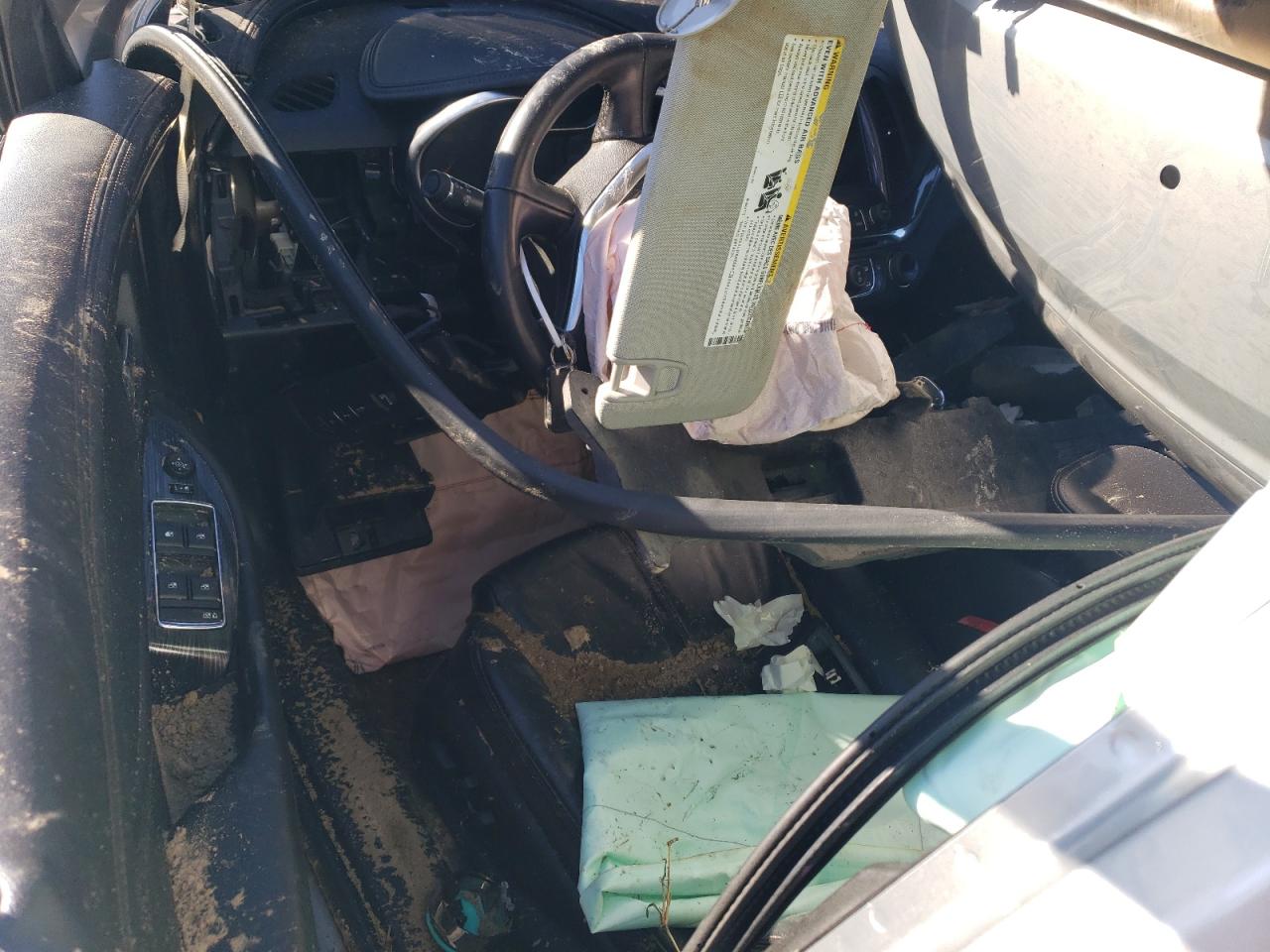 2017 Chevrolet Impala VIN 2G1145S35H9171768 Copart auction photo, all over damage thumbnail 8