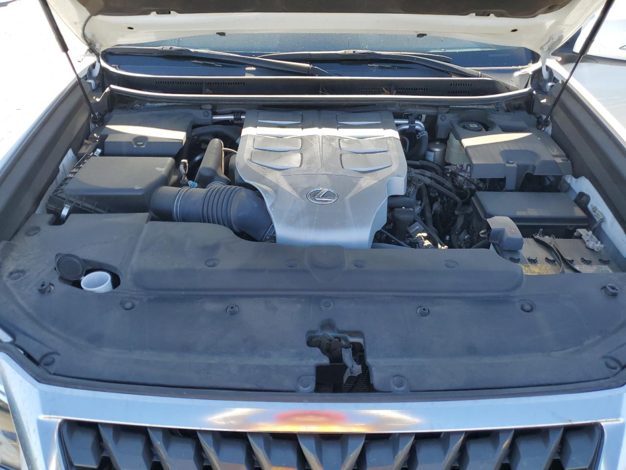 2021 Lexus GX VIN JTJAM7BX8M5290943 Copart auction photo, front end / side damage thumbnail 14