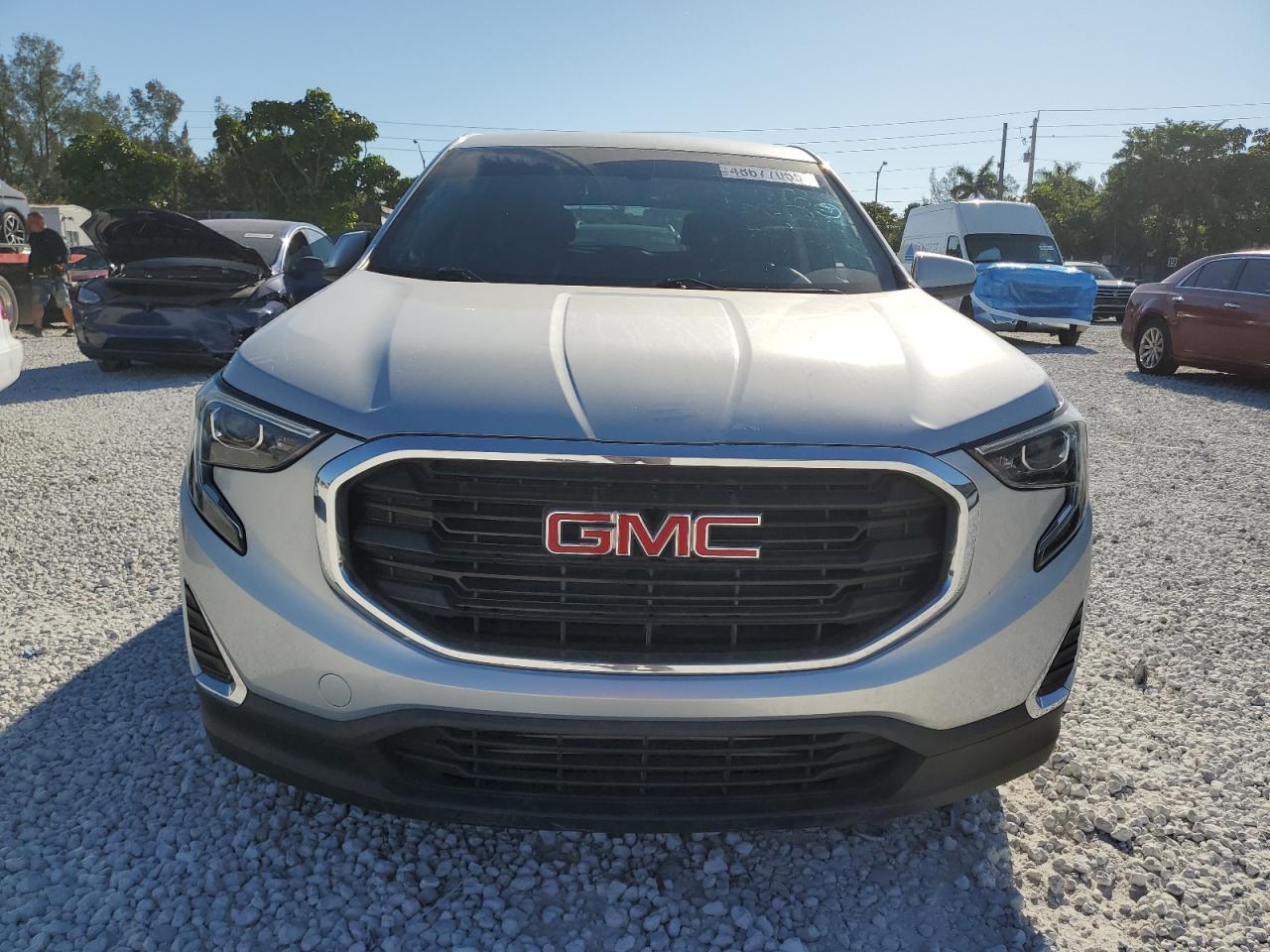 2018 GMC Terrain VIN 3GKALMEV1JL342539 Copart auction photo, side / minor dent/scratches damage thumbnail 5