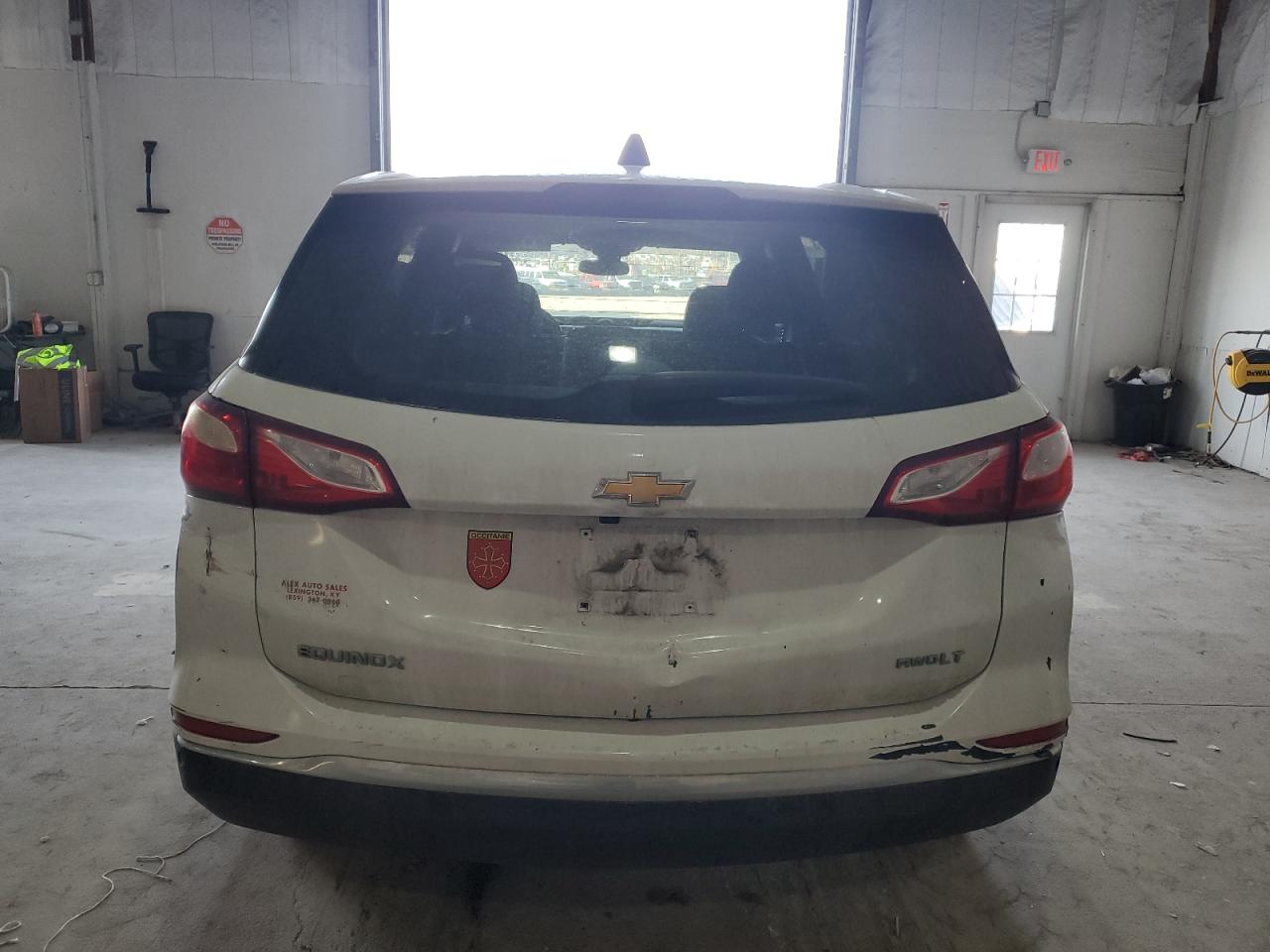 2021 Chevrolet Equinox VIN 2GNAXUEV7M6110219 Copart auction photo, front end / rear end damage thumbnail 6