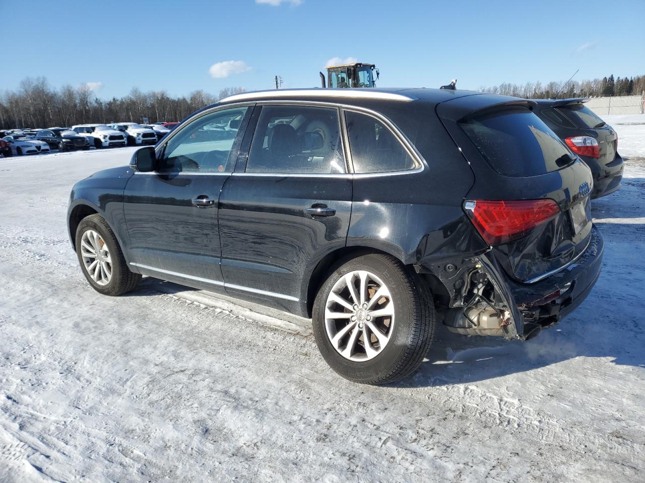 2016 Audi Q5 VIN WA1L2AFP7GA150381 Copart auction photo, rear end / undercarriage damage thumbnail 2