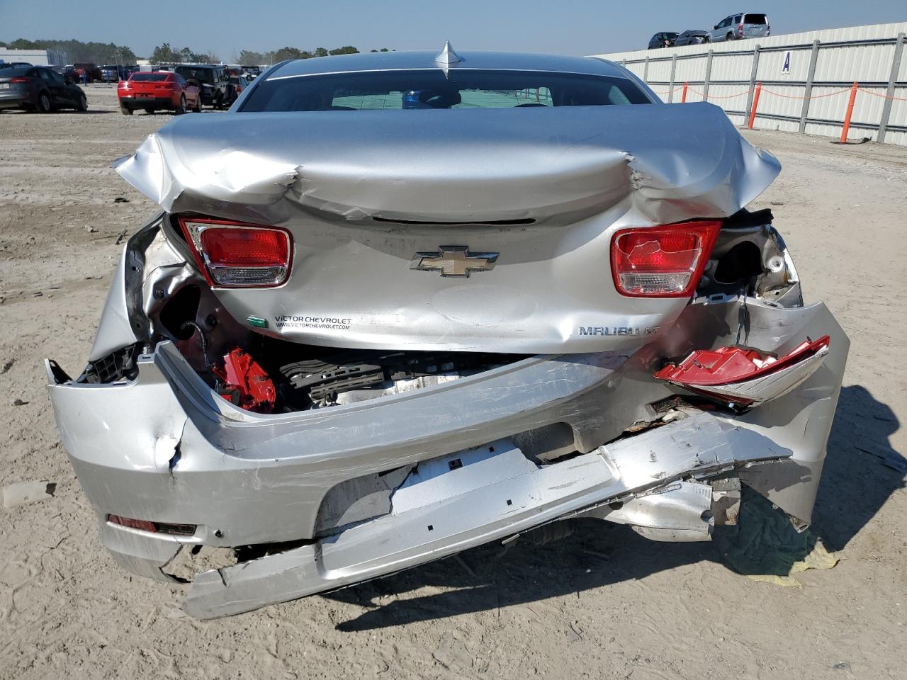 2015 Chevrolet Malibu VIN 1G11C5SL2FU125267 Copart auction photo, rear end / front end damage thumbnail 6