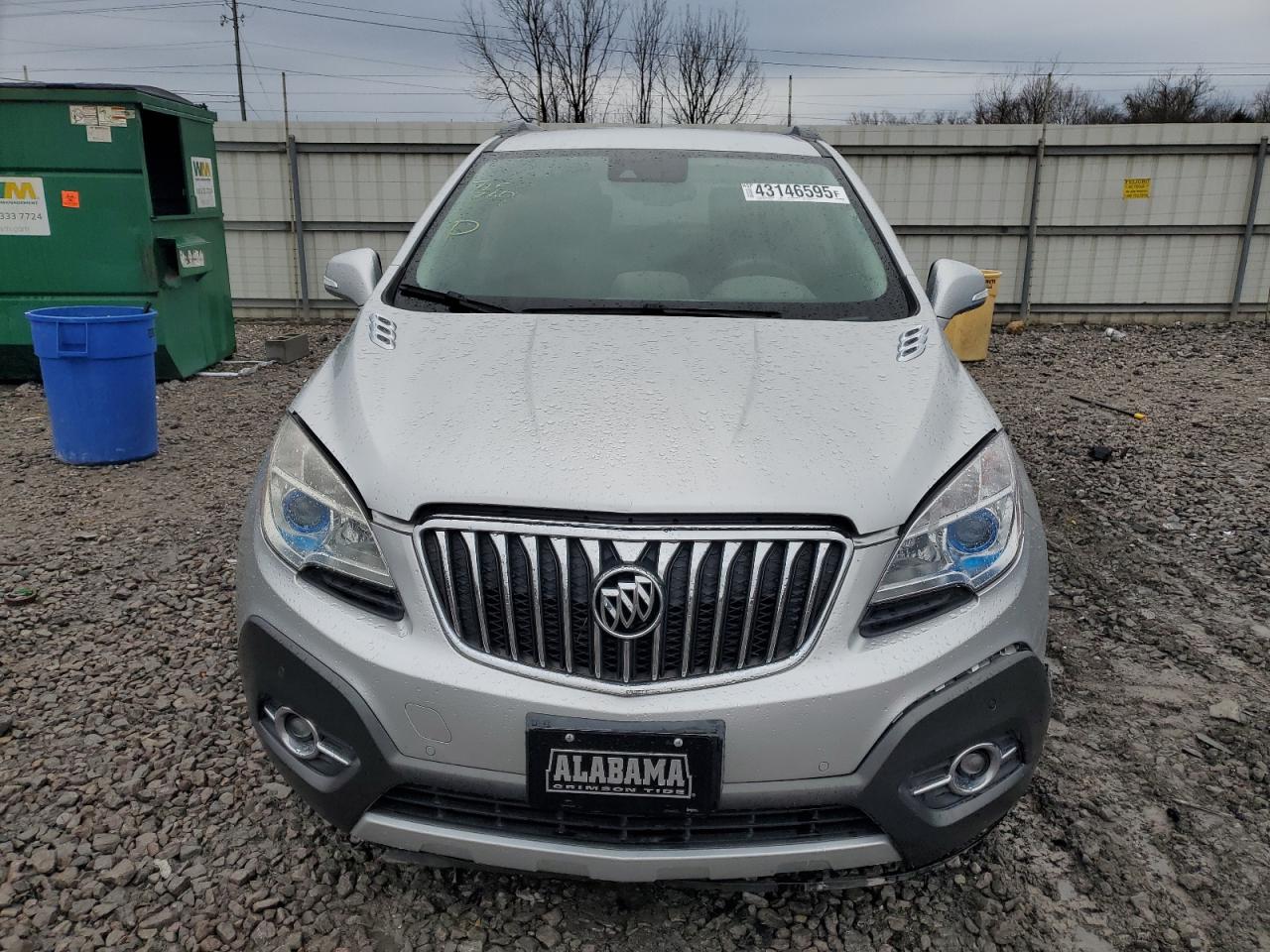 2015 Buick Encore VIN KL4CJDSB0FB244500 Copart auction photo, rear end damage thumbnail 5