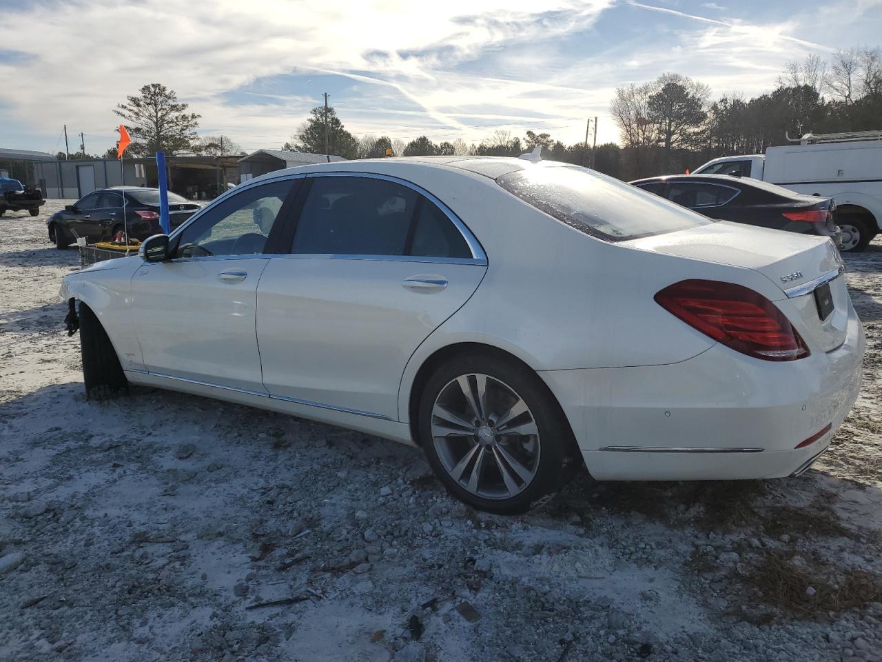 2016 Mercedes-Benz S-klasse VIN WDDUG8CB9GA232213 Copart auction photo, front end damage thumbnail 2
