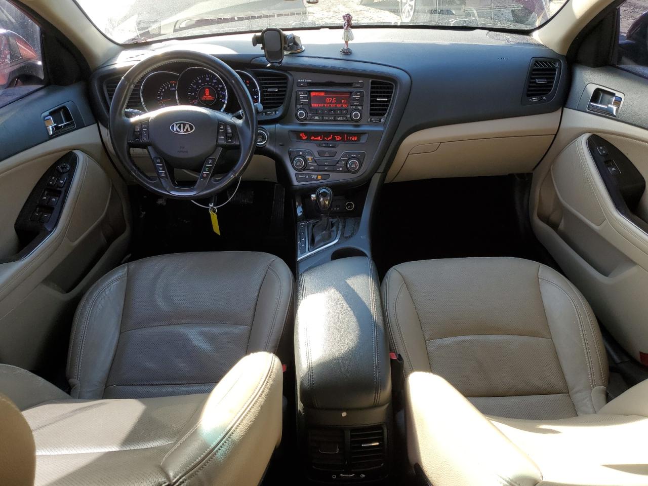 2013 KIA Optima VIN 5XXGN4A7XDG236663 Copart auction photo, front end damage thumbnail 8