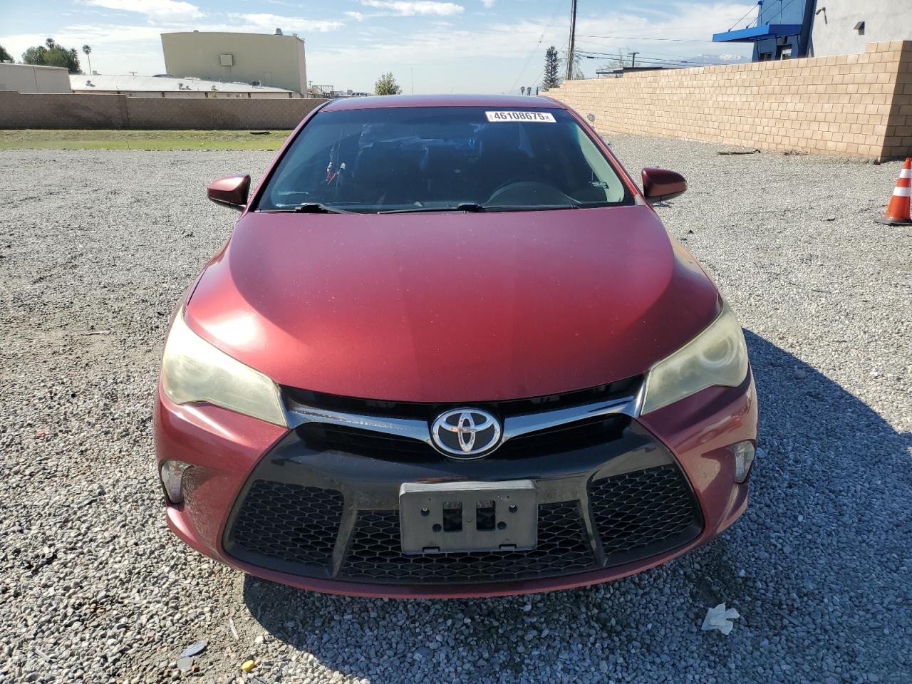 2016 Toyota Camry VIN 4T1BF1FK3GU588805 Copart auction photo, rear end / side damage thumbnail 5