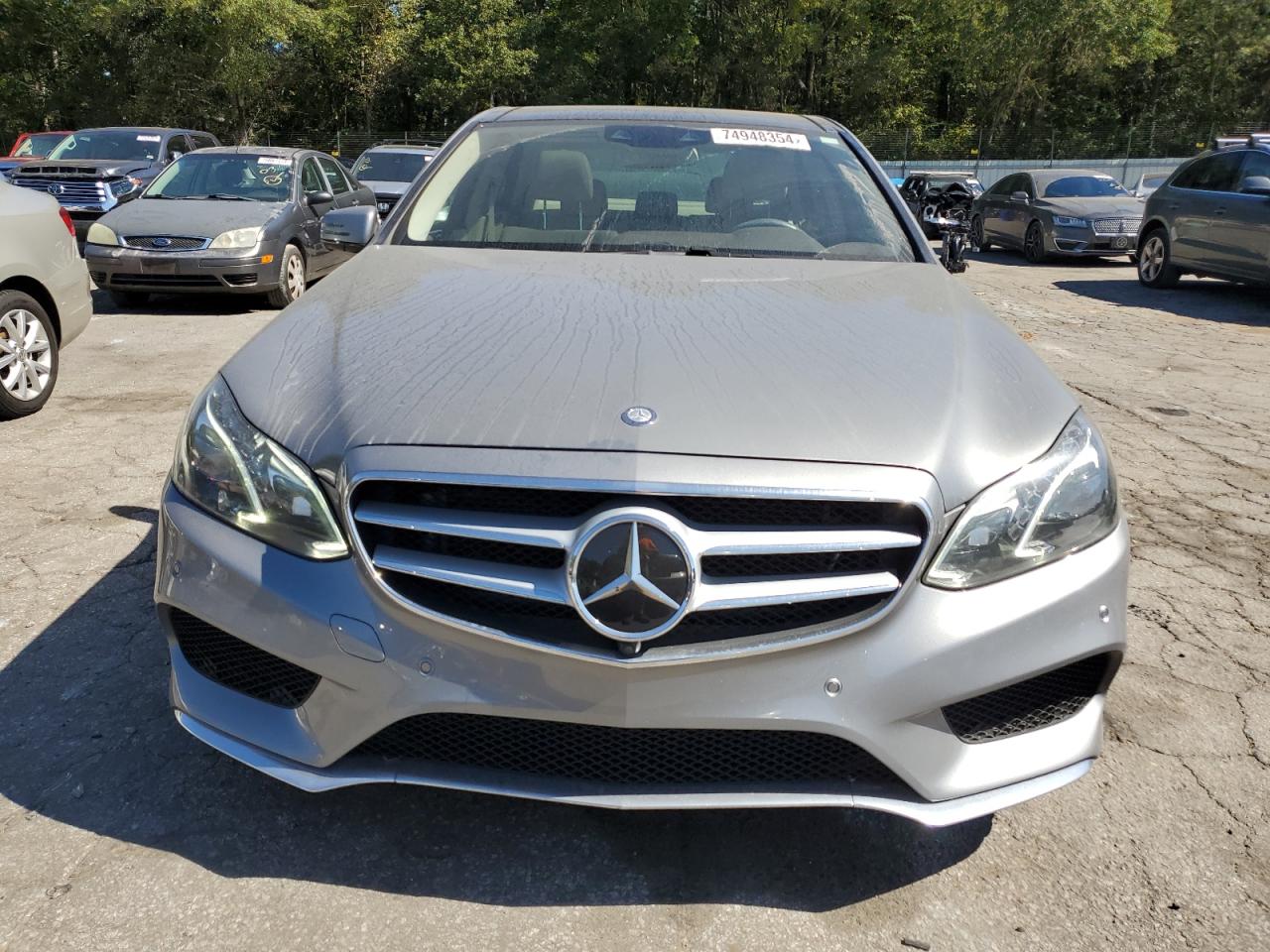 2015 Mercedes-Benz E-klasse VIN WDDHF6FBXFB159821 Copart auction photo, side damage thumbnail 5