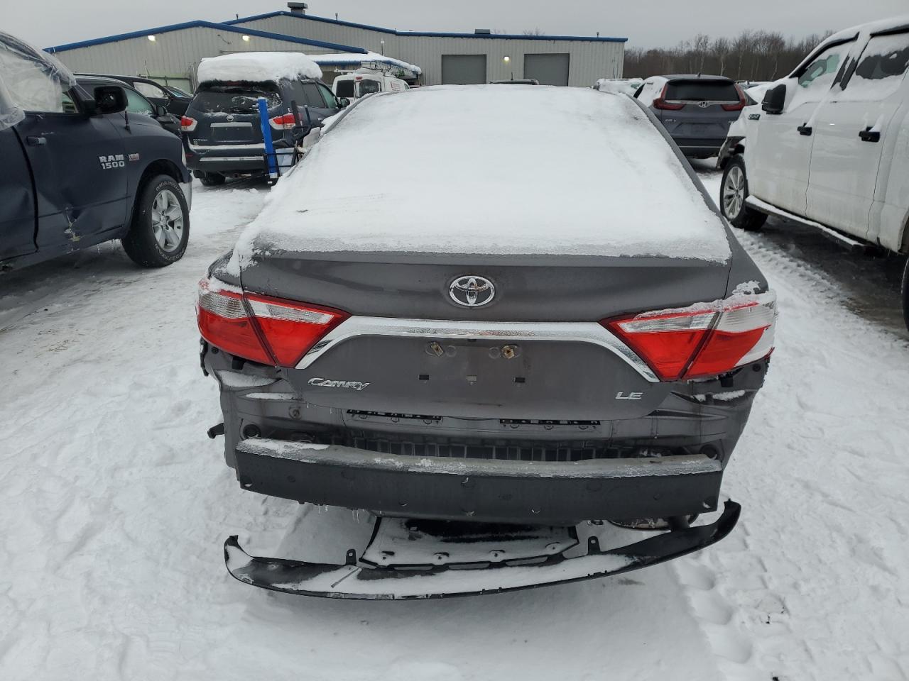 2015 Toyota Camry VIN 4T1BF1FK2FU100703 Copart auction photo, rear end damage thumbnail 6