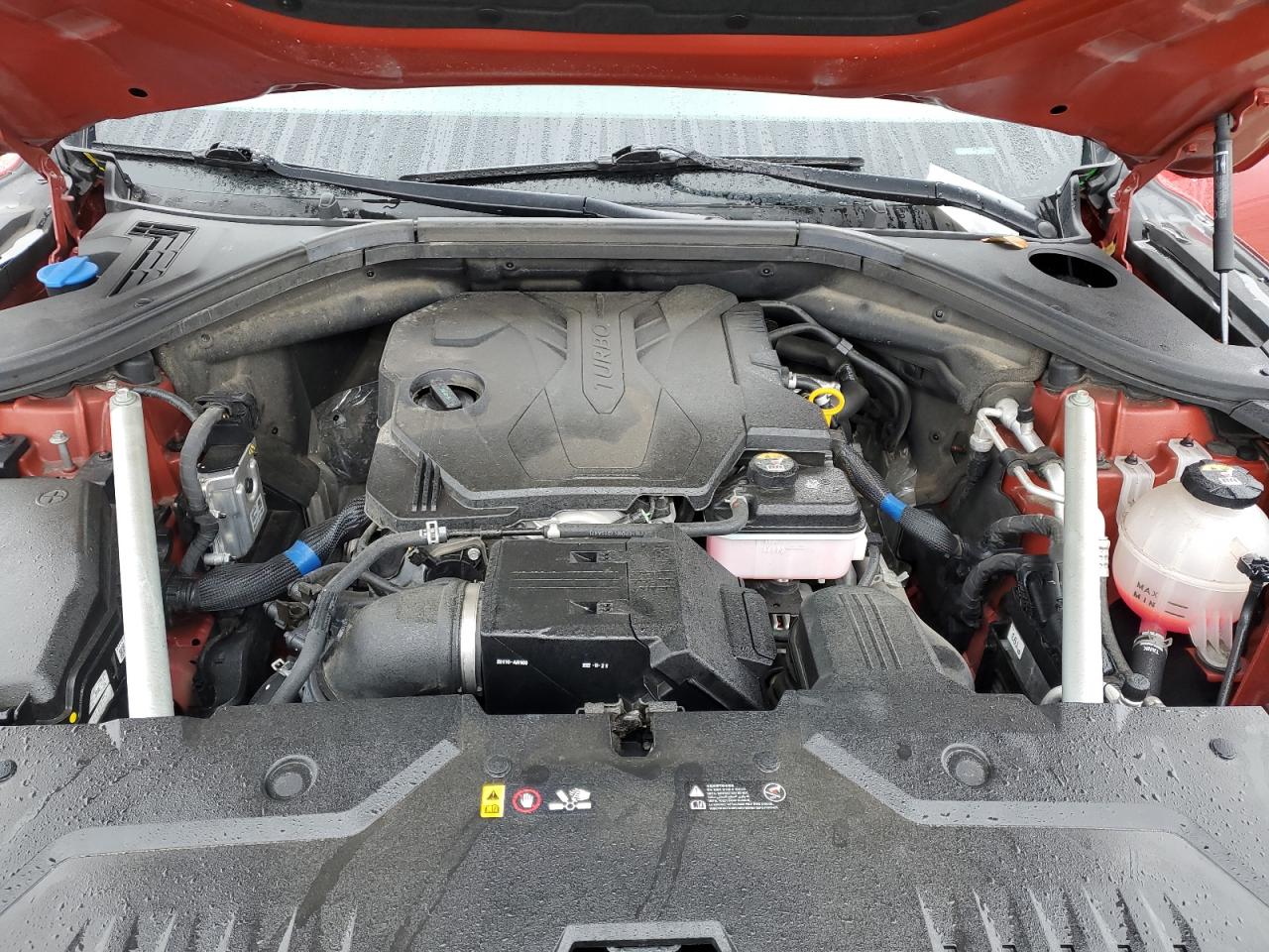 2023 Genesis Gv70 VIN KMUMADTB4PU108379 Copart auction photo, rear end damage thumbnail 12