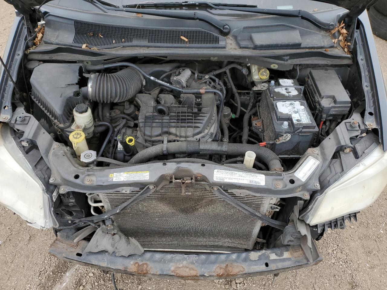 2012 Dodge Caravan VIN 2C4RDGCG3CR357633 Copart auction photo, front end / minor dent/scratches damage thumbnail 14