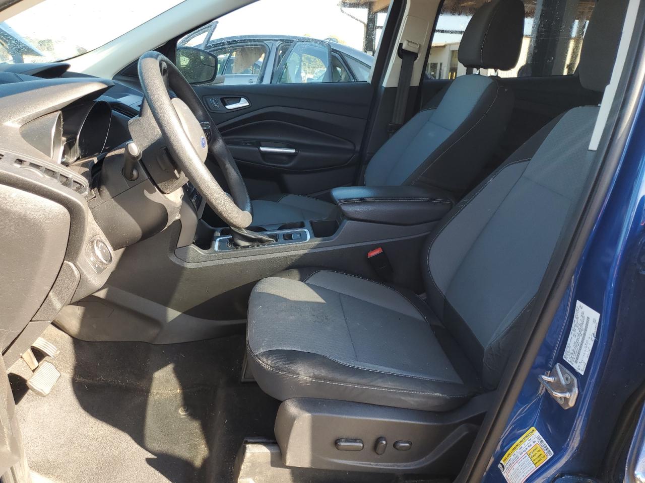 2017 Ford Escape VIN 1FMCU0GD5HUC76832 Copart auction photo, side / front end damage thumbnail 7