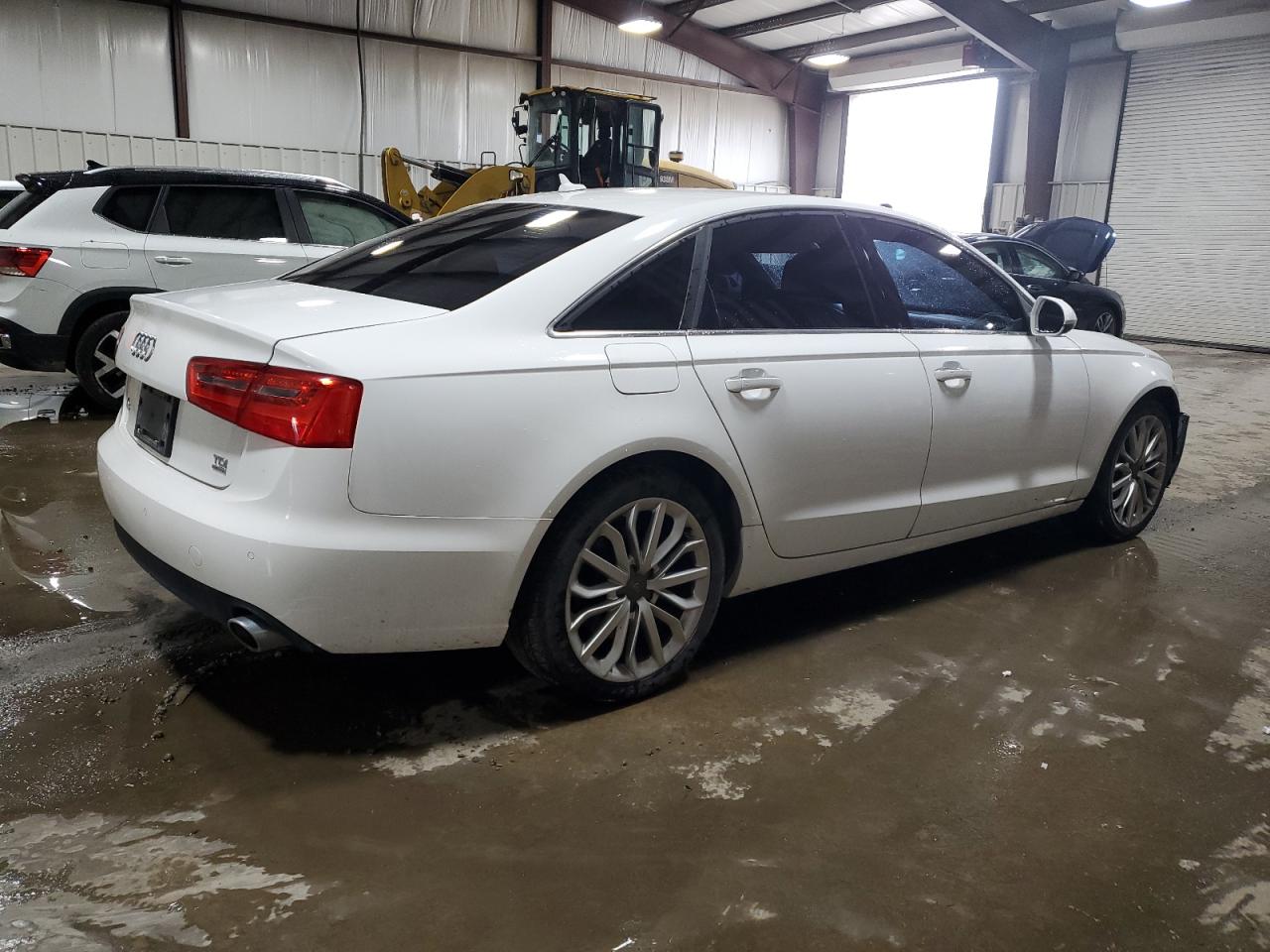 2014 Audi A6 VIN WAUFMAFC5EN007748 Copart auction photo, front end damage thumbnail 3