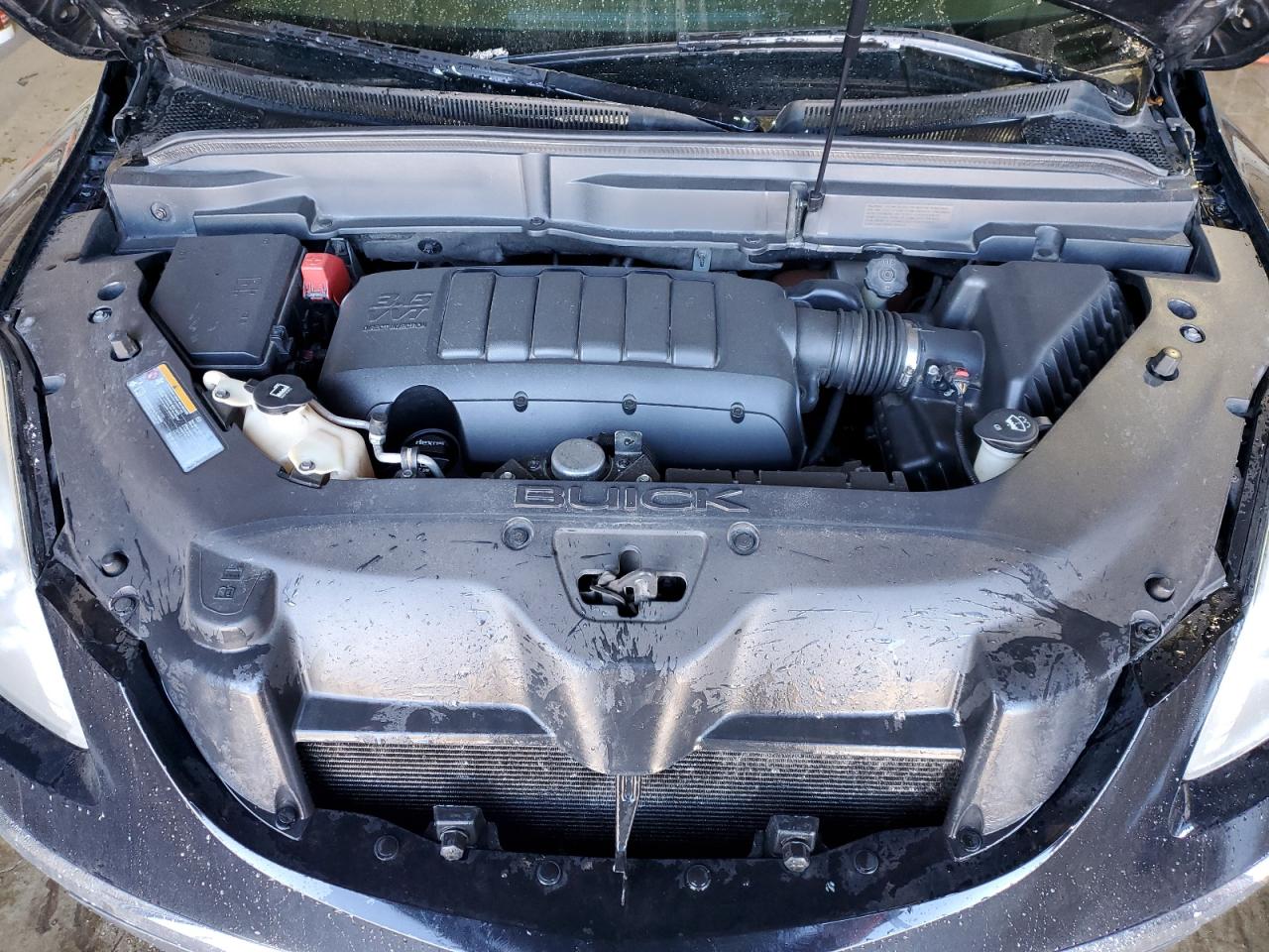 2012 Buick Enclave VIN 5GAKRDED3CJ261947 Copart auction photo, rear end / side damage thumbnail 12