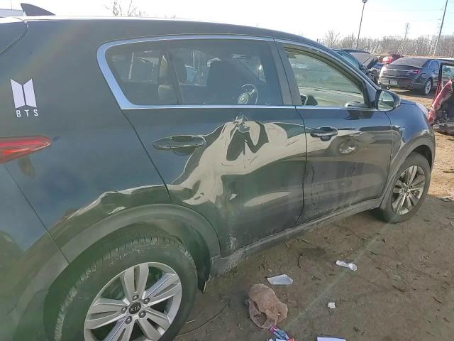 2017 KIA Sportage VIN KNDPMCACXH7180958 Copart auction photo, side damage thumbnail 11