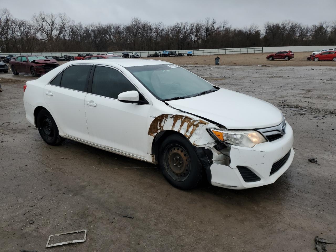 2012 Toyota Camry VIN 4T1BD1FK4CU029666 Copart auction photo, front end / rear end damage thumbnail 4