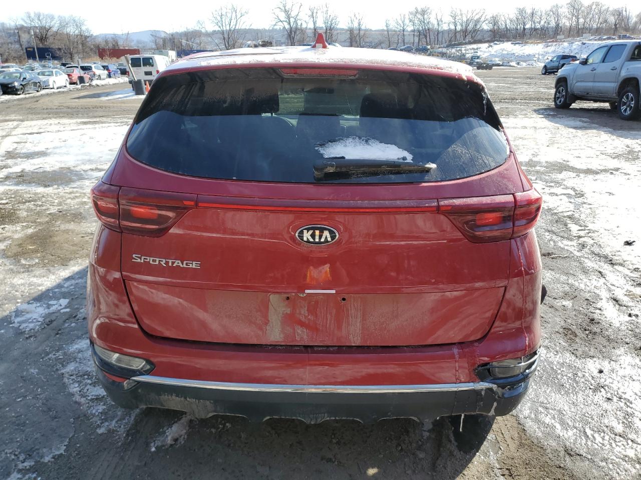 2021 KIA Sportage VIN KNDPMCAC2M7881441 Copart auction photo, undercarriage / front end damage thumbnail 6