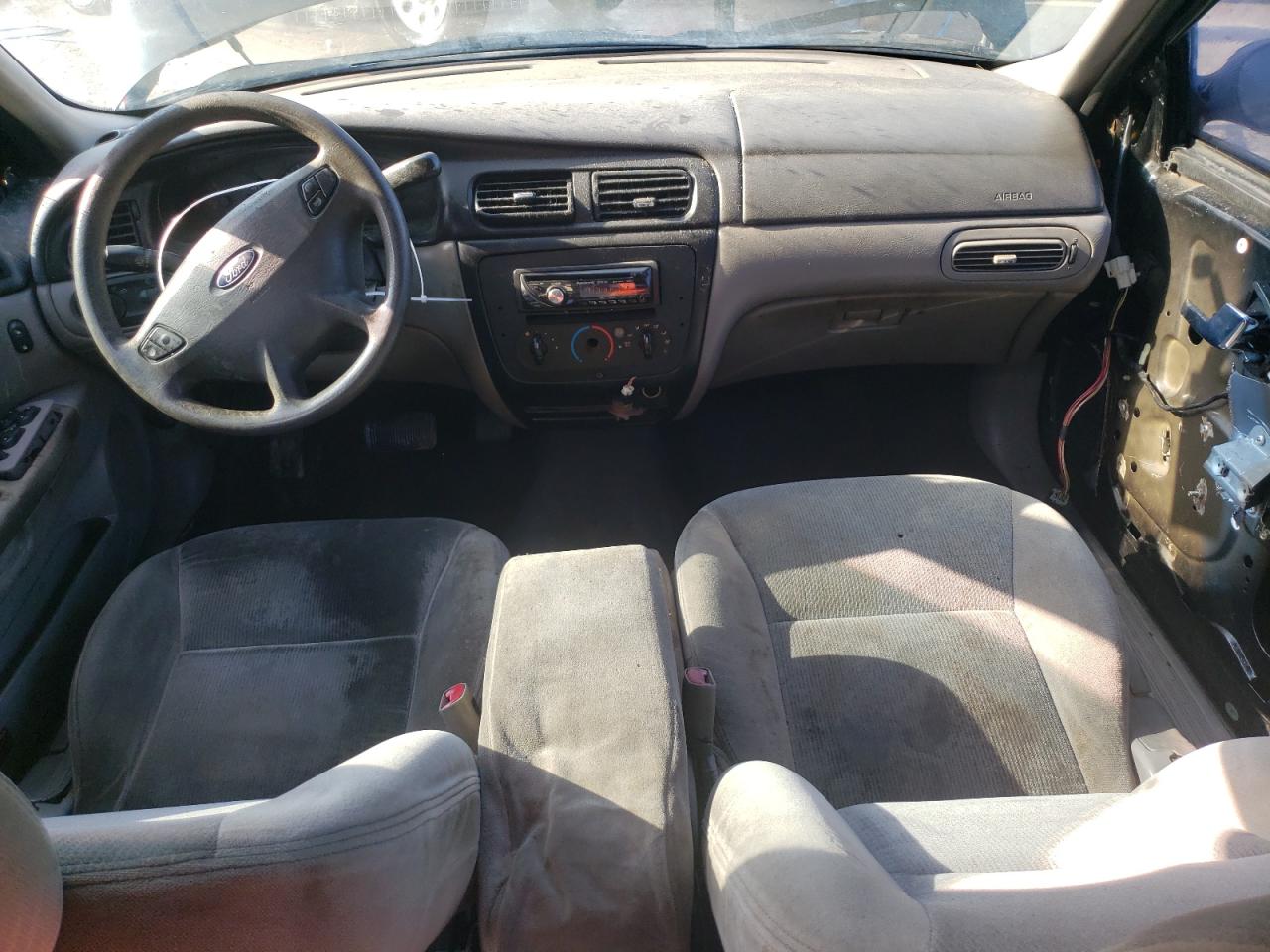 2000 Ford Taurus VIN 1FAFP5525YG292282 Copart auction photo, side damage thumbnail 8