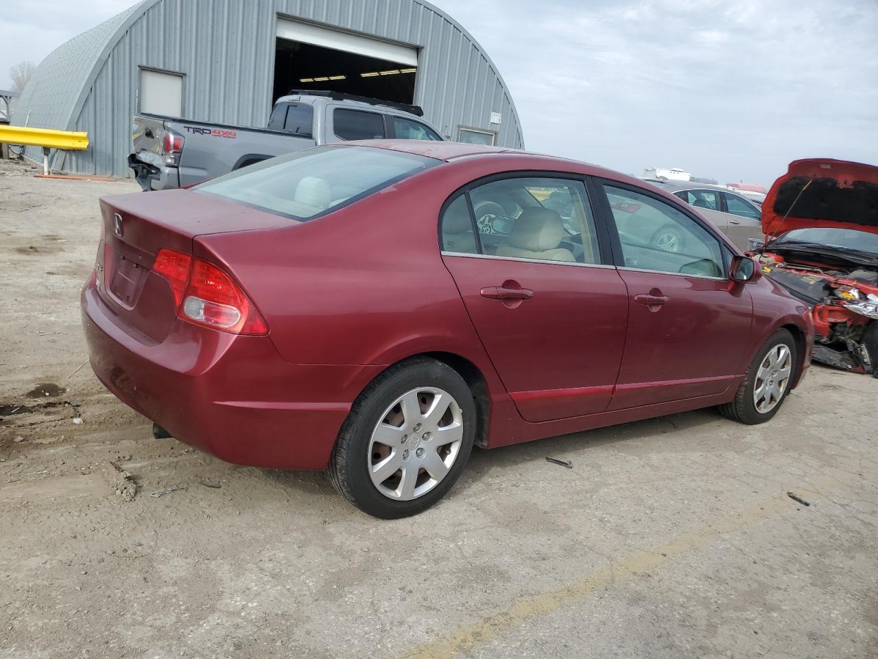 2006 Honda Civic VIN 1HGFA16556L086558 Copart auction photo, mechanical damage thumbnail 3