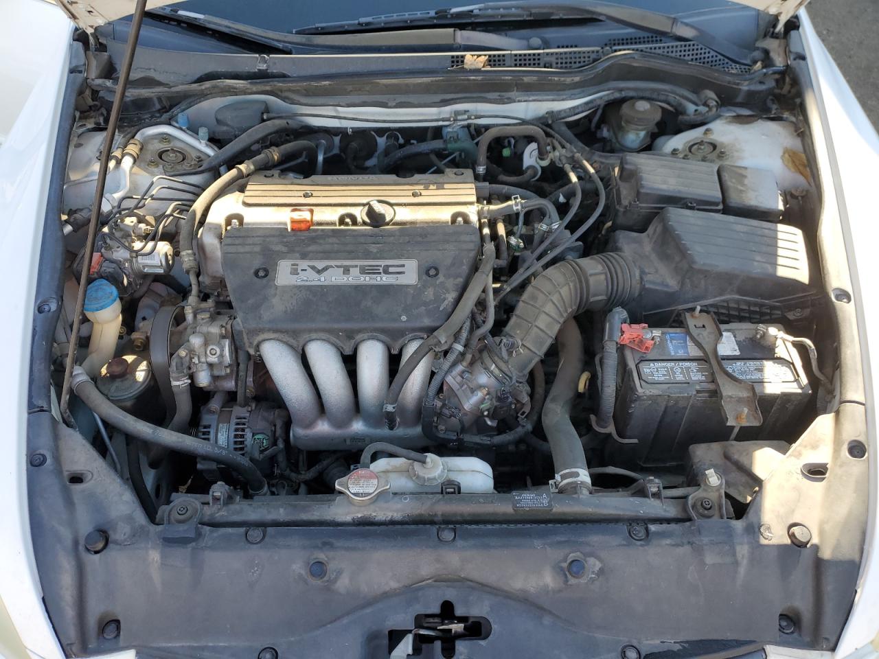 2003 Honda Accord VIN 1HGCM56643A088030 Copart auction photo, side / front end damage thumbnail 11