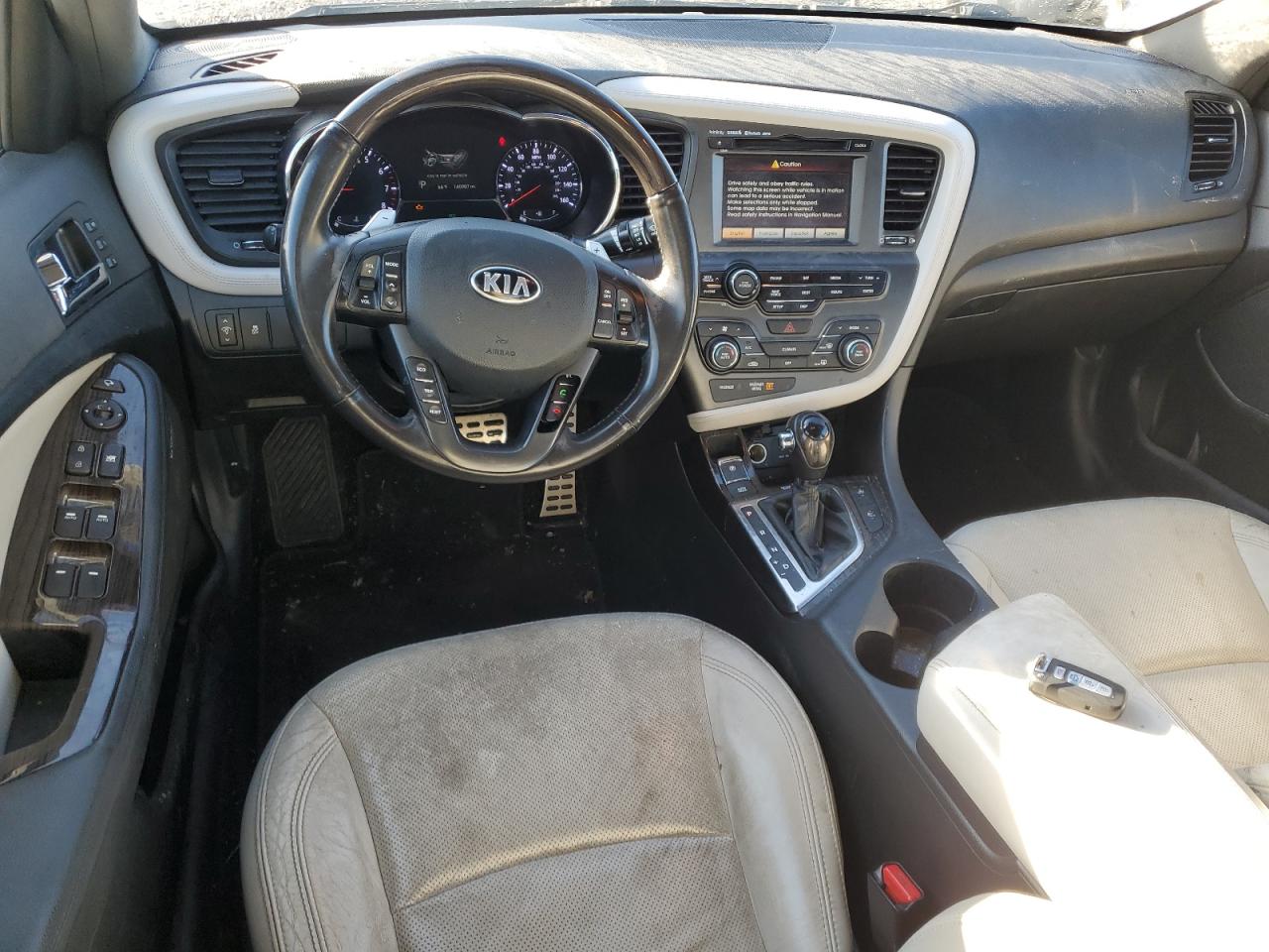 2013 KIA Optima VIN 5XXGR4A6XDG098778 Copart auction photo, front end / rear end damage thumbnail 8