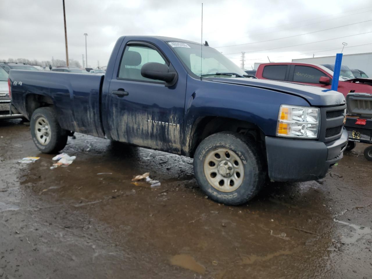 2009 Chevrolet Silverado VIN 1GCEK14X39Z204216 Copart auction photo, all over damage thumbnail 4