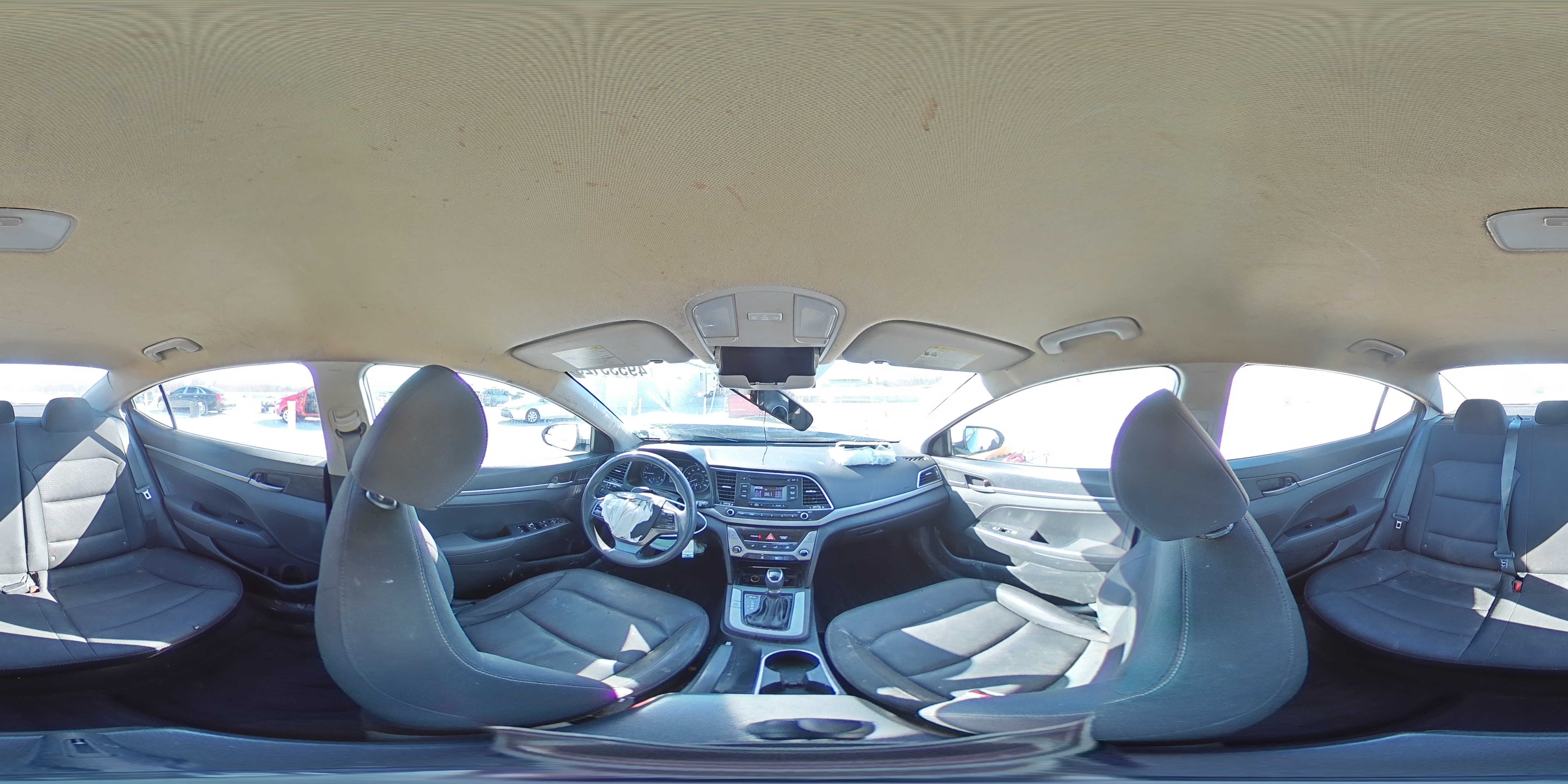2018 Hyundai Elantra VIN KMHD74LF0JU505465 Copart auction photo, front end / side damage thumbnail 12