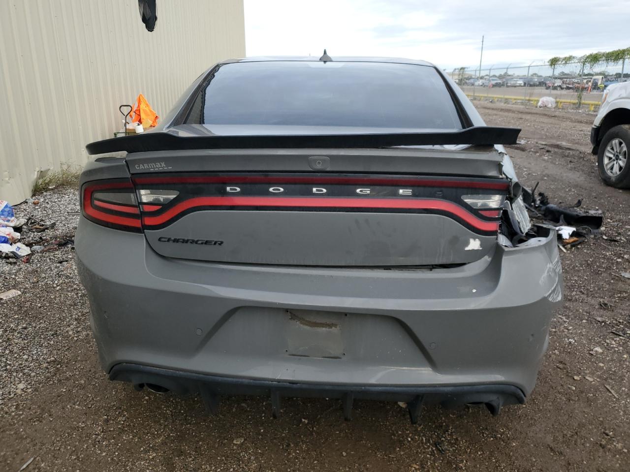 2018 Dodge Charger VIN 2C3CDXGJ0JH306612 Copart auction photo, front end / undercarriage damage thumbnail 6