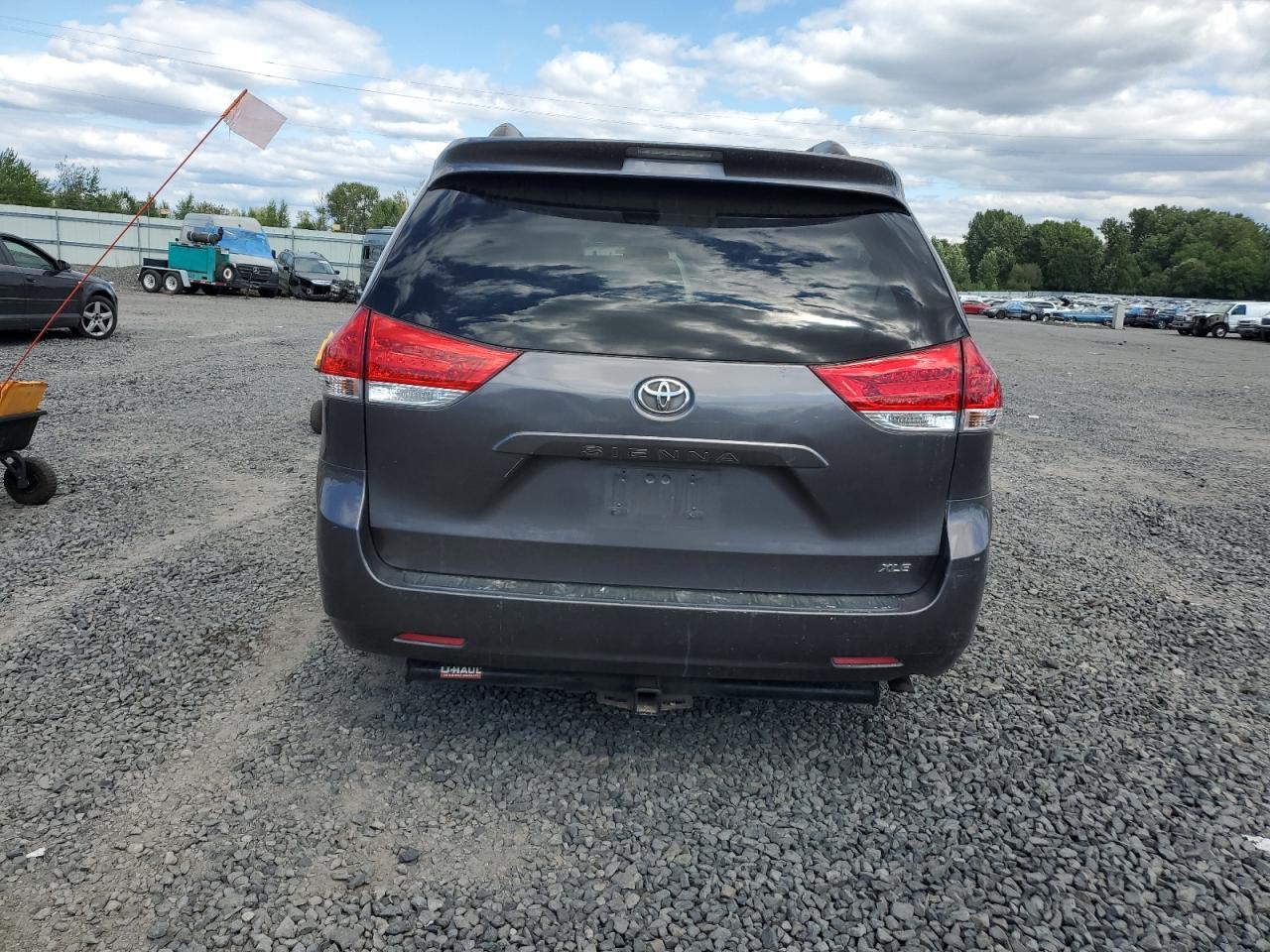 2014 Toyota Sienna VIN 5TDYK3DC9ES445263 Copart auction photo, biohazard/chemical / side damage thumbnail 6