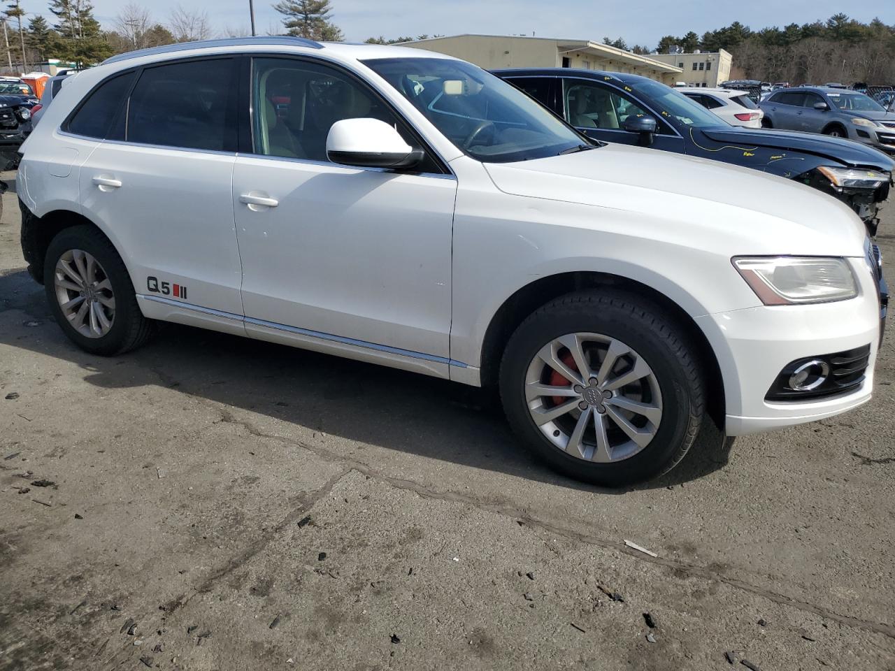 2013 Audi Q5 VIN WA1CFAFP8DA029262 Copart auction photo, rear end damage thumbnail 4