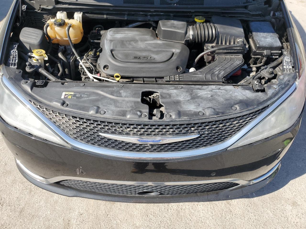 2020 Chrysler Pacifica VIN 2C4RC1EG9LR141296 Copart auction photo, side damage thumbnail 12