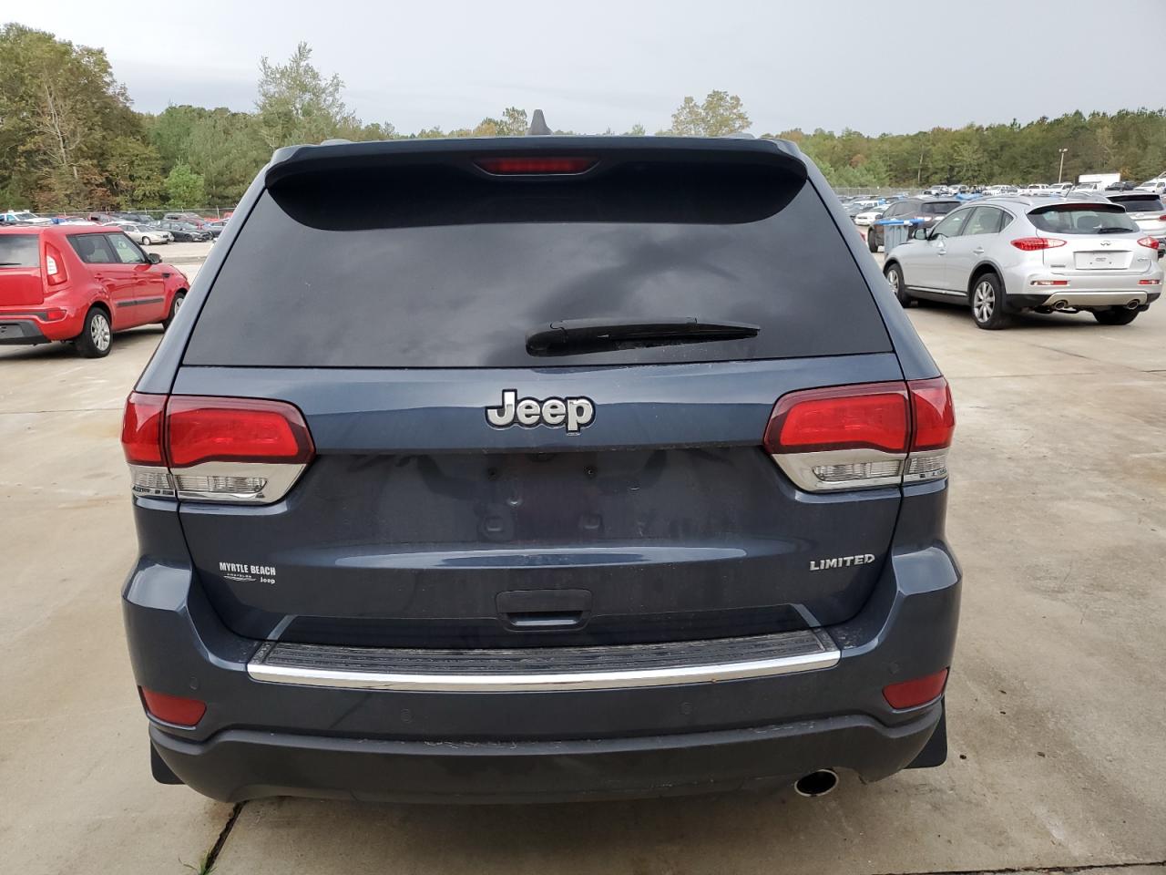 2021 Jeep Grand Cherokee VIN 1C4RJEBG7MC512094 Copart auction photo, front end damage thumbnail 6