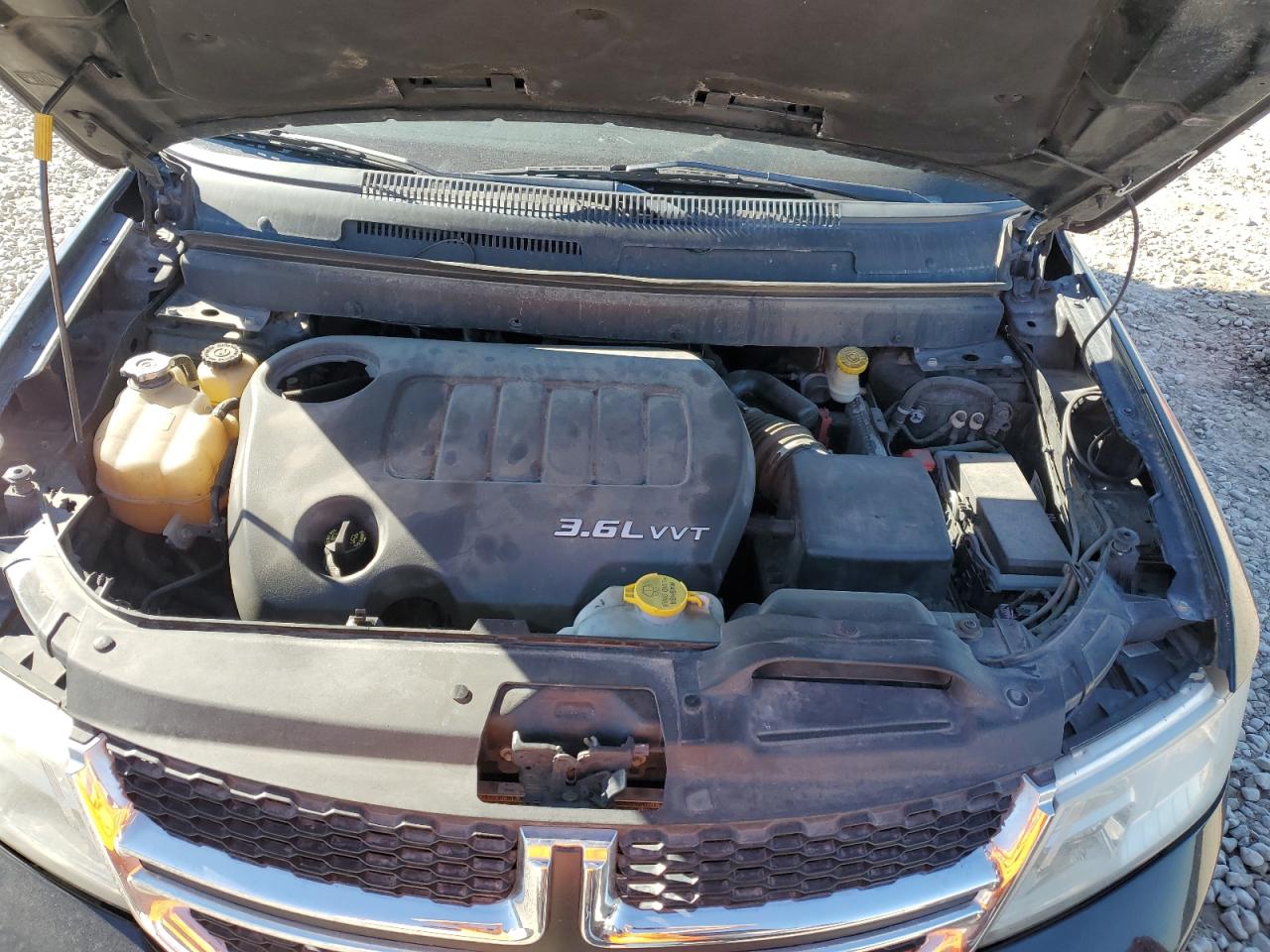 2015 Dodge Journey VIN 3C4PDCBG1FT726539 Copart auction photo, rear end damage thumbnail 12