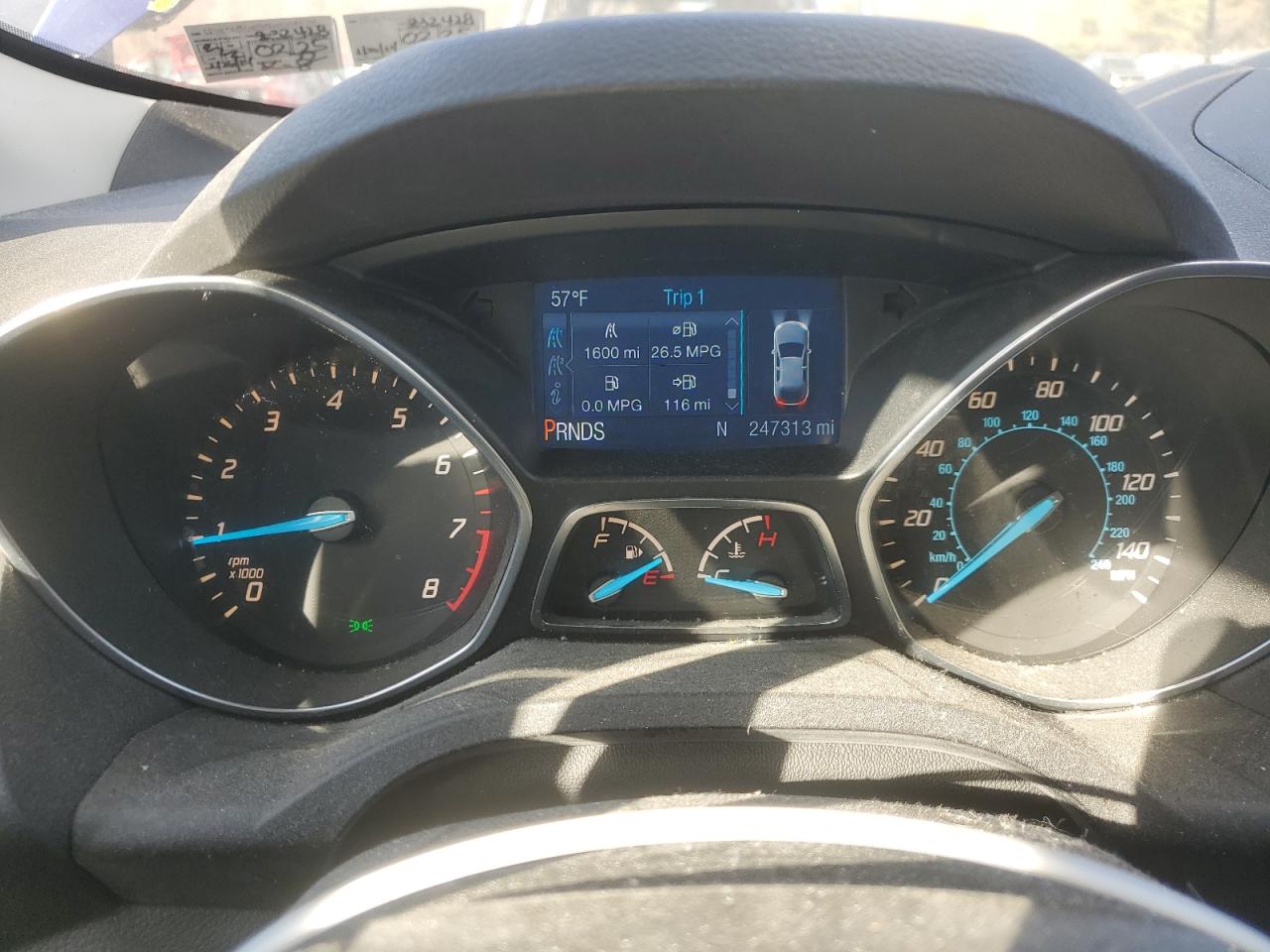 2014 Ford Escape VIN 1FMCU9GX9EUC04378 Copart auction photo, mechanical / minor dent/scratches damage thumbnail 9