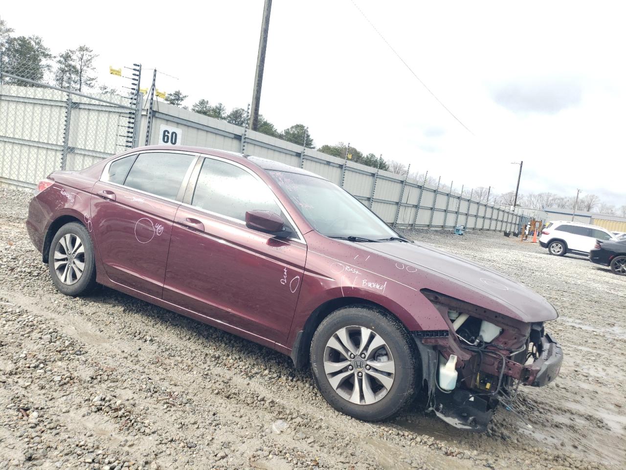 2009 Honda Accord VIN 1HGCP26889A019535 Copart auction photo, front end / minor dent/scratches damage thumbnail 4