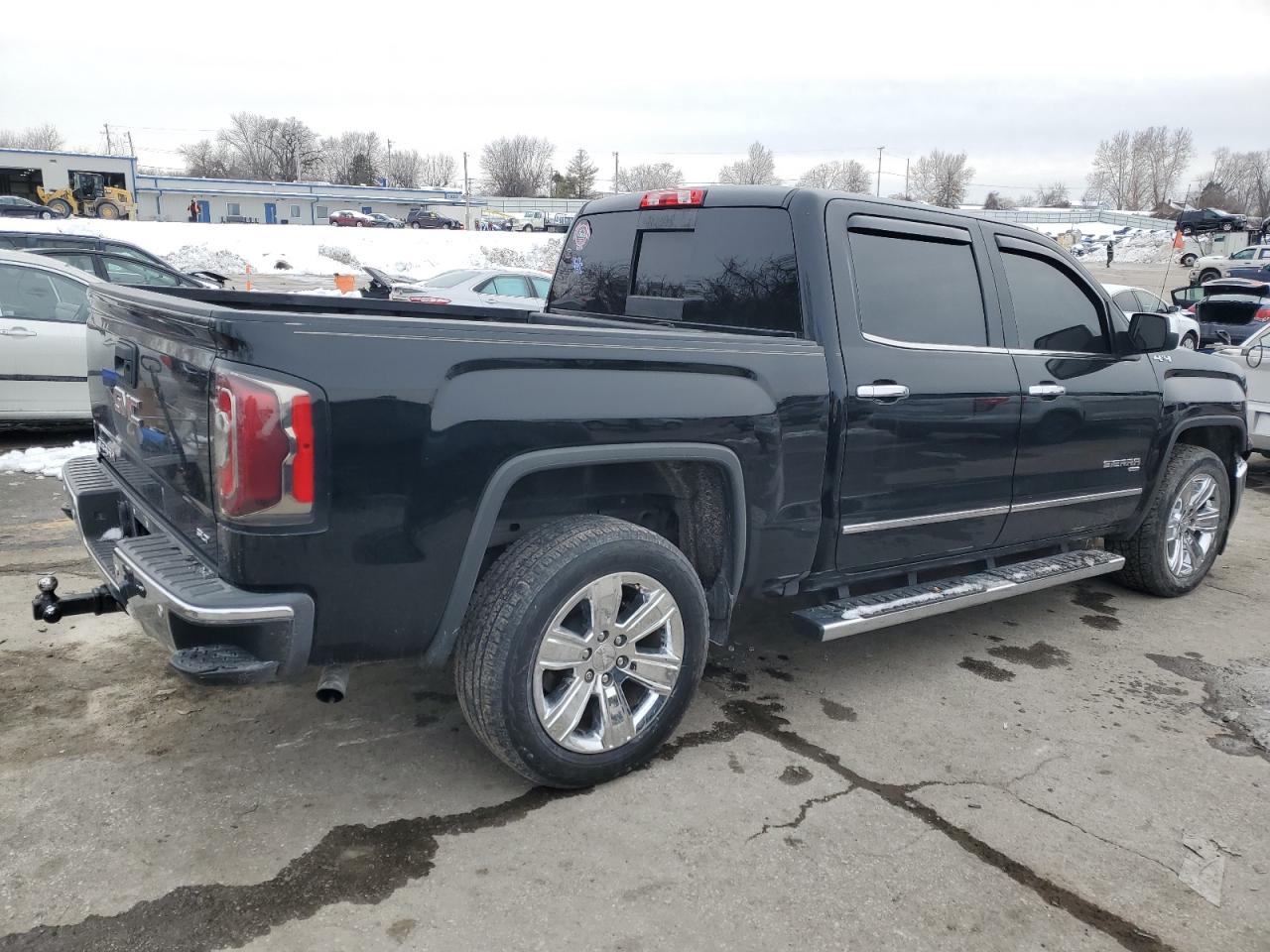 2018 GMC Sierra VIN 3GTU2NER6JG177861 Copart auction photo, front end damage thumbnail 3