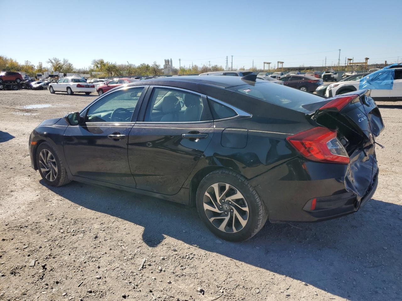 2017 Honda Civic VIN 19XFC2F79HE021935 Copart auction photo, rear end damage thumbnail 2
