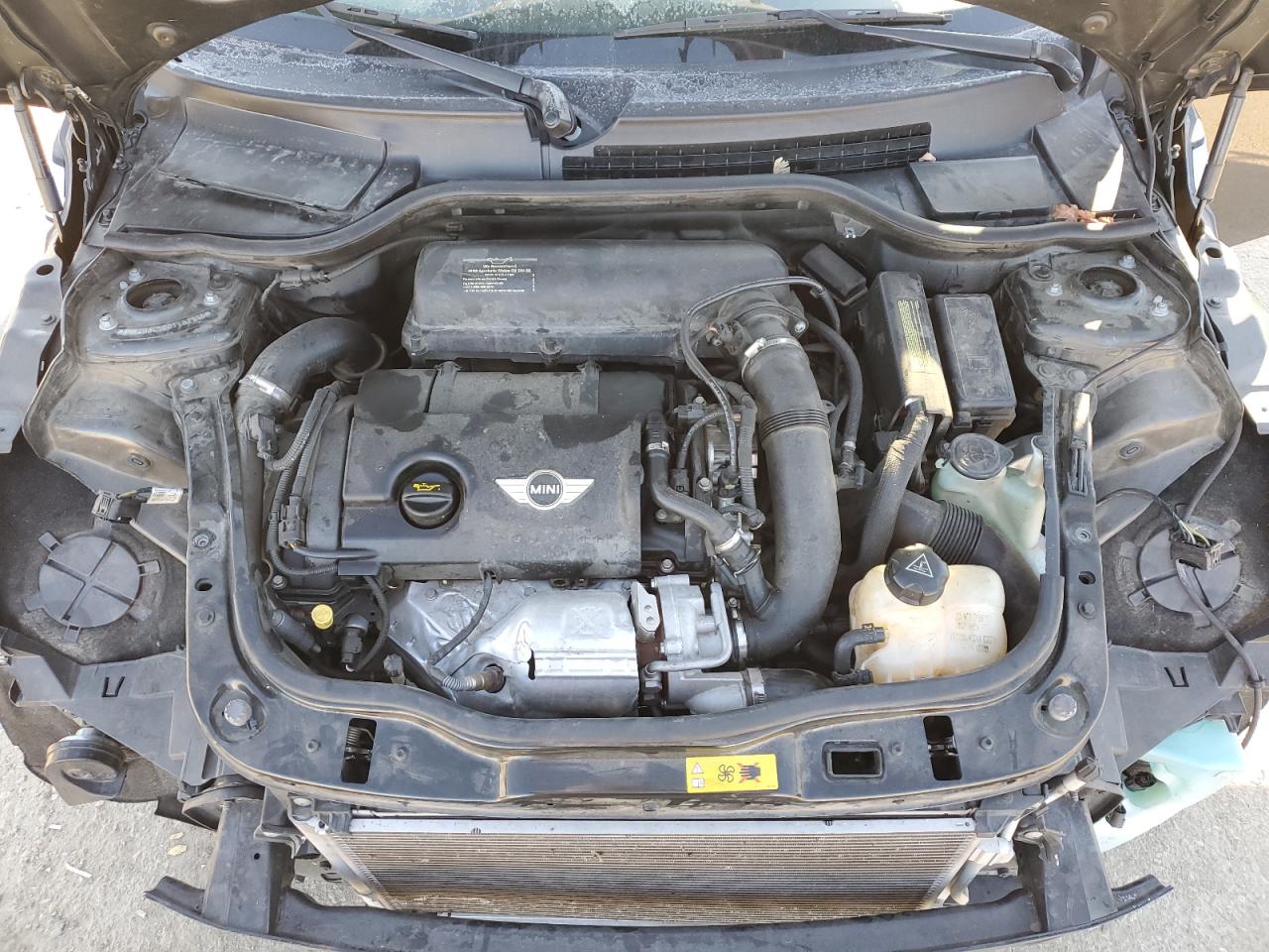 2011 MINI Cooper VIN WMWZG3C56BTY37118 Copart auction photo, front end damage thumbnail 11