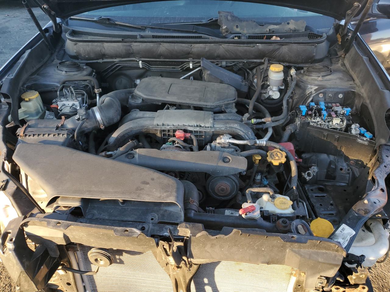 2012 Subaru Outback VIN 4S4BRBJC7C3285233 Copart auction photo, front end / rear end damage thumbnail 12