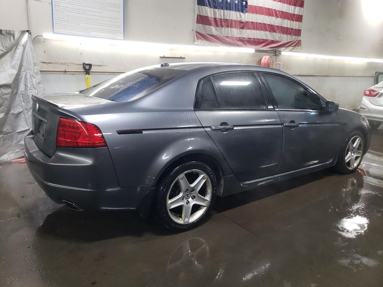 2005 Acura TL VIN 19UUA66205A005261 Copart auction photo, front end / rear end damage thumbnail 3