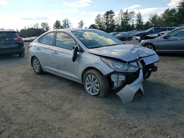 2019 Hyundai Accent VIN 3KPC24A34KE056539 Copart auction photo, front end / side damage thumbnail 11