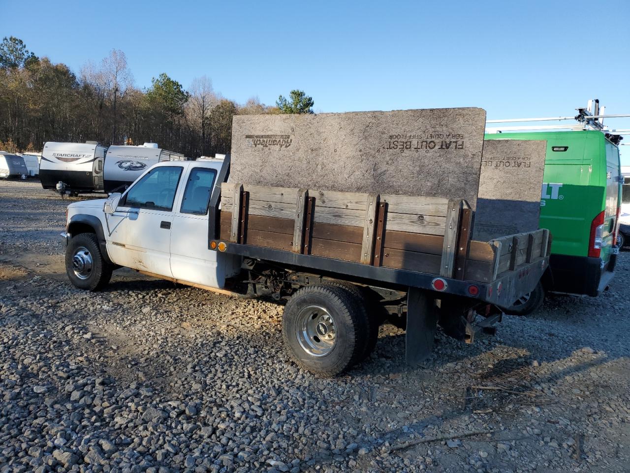 1996 Chevrolet GMT-400 VIN 1GCHK39F6TE185796 Copart auction photo, water/flood damage thumbnail 2