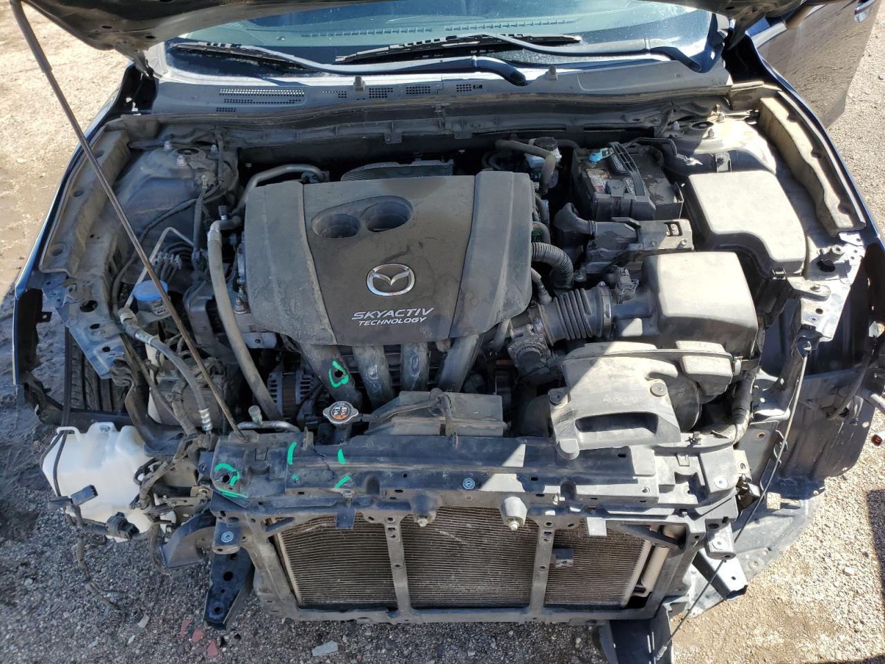 2018 Mazda 3 VIN 3MZBN1L33JM270101 Copart auction photo, front end damage thumbnail 11