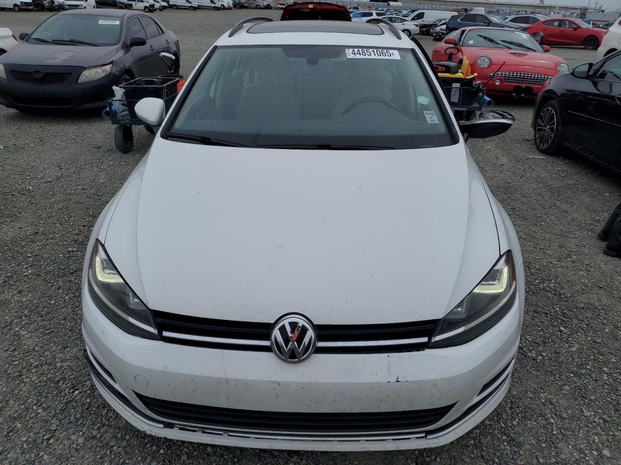 2015 Volkswagen Golf VIN 3VWCA7AU0FM510596 Copart auction photo, side / all over damage thumbnail 5