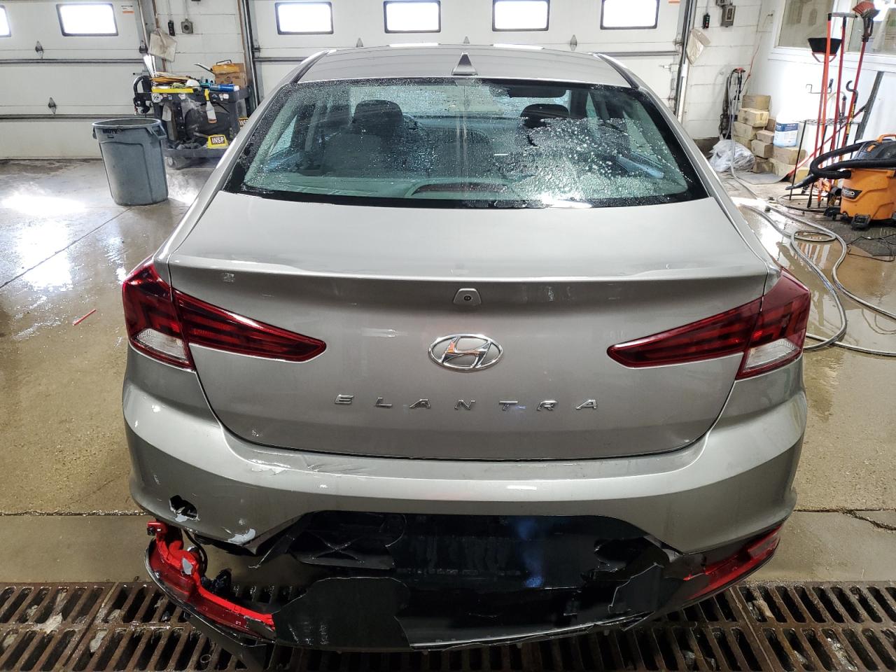 2020 Hyundai Elantra VIN KMHD84LF8LU905788 Copart auction photo, vandalism / front end damage thumbnail 6