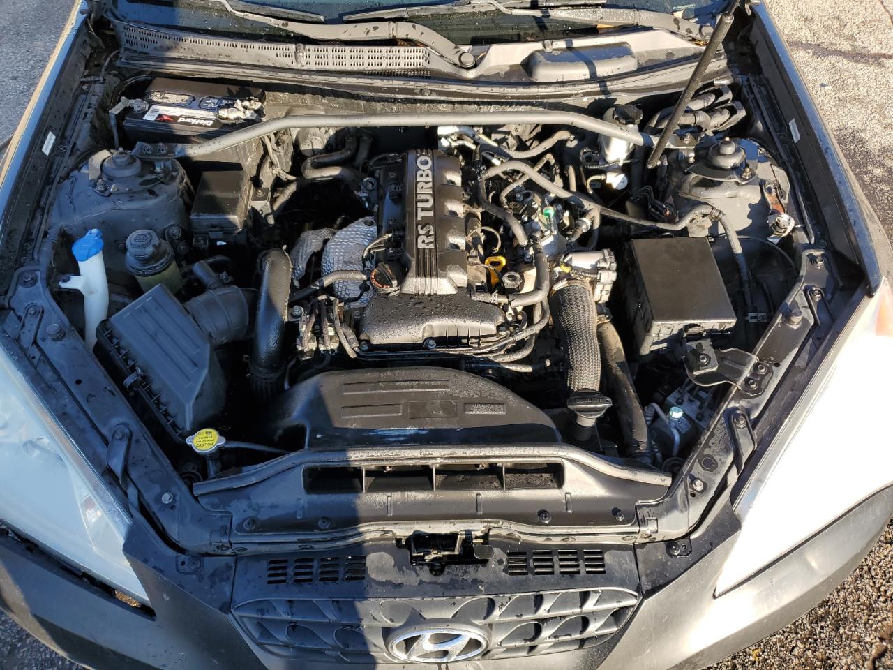 2010 Hyundai Genesis VIN KMHHT6KD0AU027573 Copart auction photo, front end damage thumbnail 11