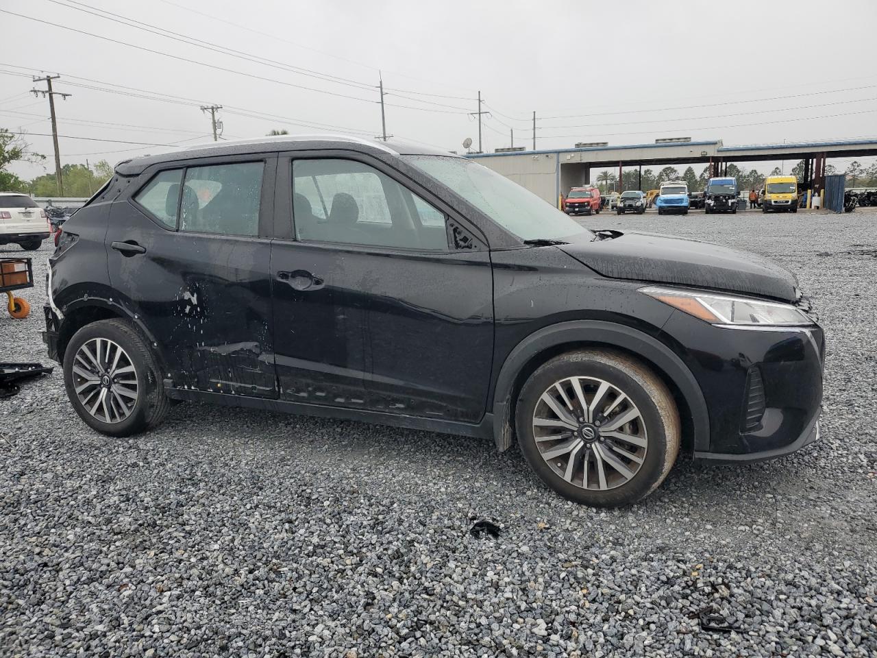 2021 Nissan Kicks VIN 3N1CP5CV2ML494919 Copart auction photo, rear end / side damage thumbnail 4