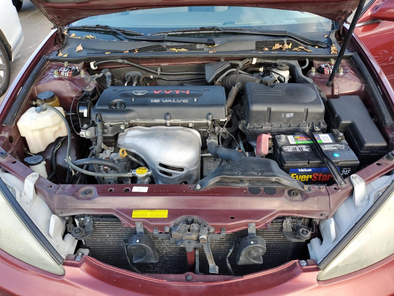 2004 Toyota Camry VIN 4T1BE32KX4U282801 Copart auction photo, water/flood damage thumbnail 11